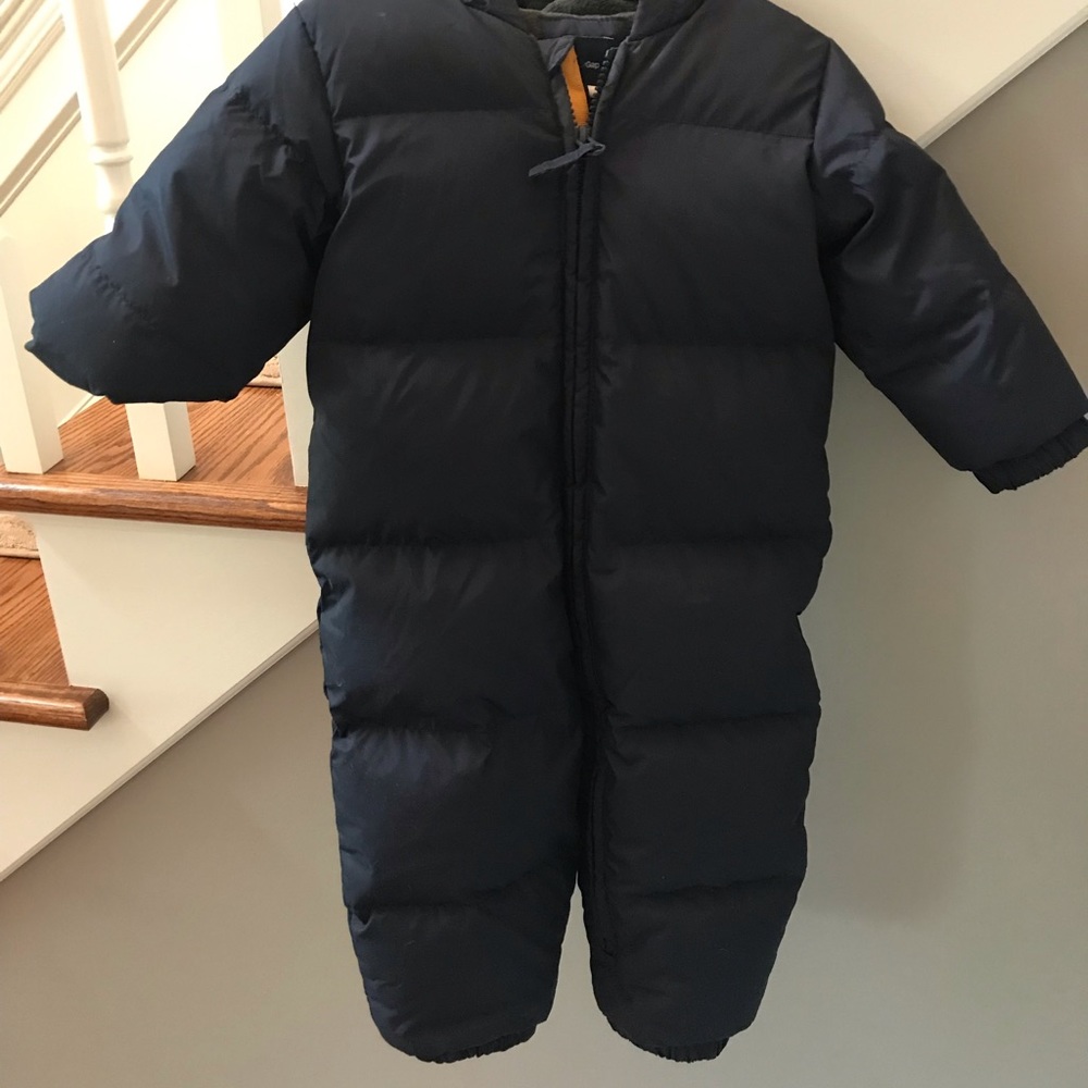 Navy 18-24 boys Baby Gap snow suit-worn twice